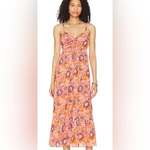 Cleobella Oliana Organic Cotton Midi Dress Size Medium